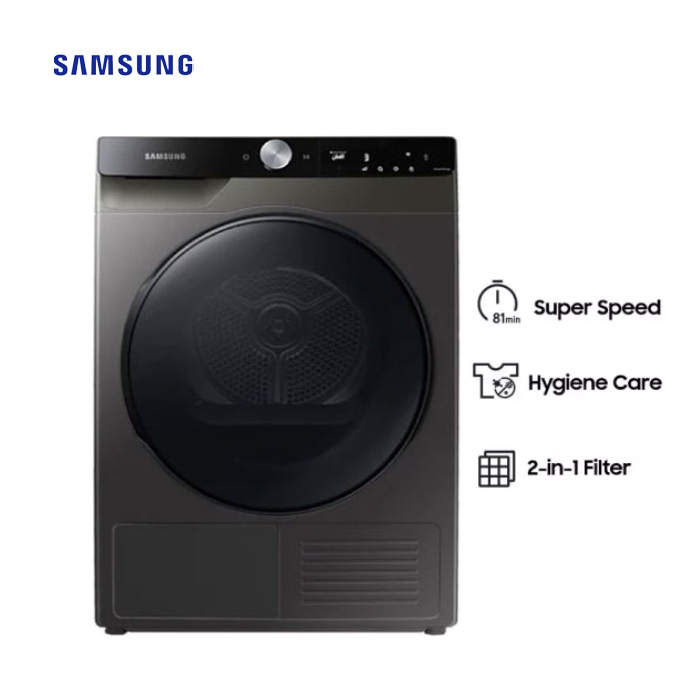 Samsung Dryer Front Loading 9 KG - DV90T7240BX